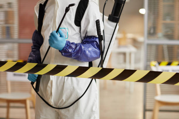 Professional Unattended Death Cleanup technician working in Roanoke, IL